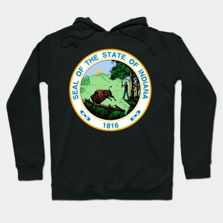 Indiana Coat of Arms Hoodie